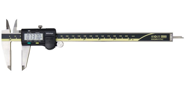 Mitutoyo ABSOLUTE AOS Digimatic keményfém betétes digitális tolómérő, 0-8", 0.0005" (0.01 mm) (500-164-30) termék fő termékképe