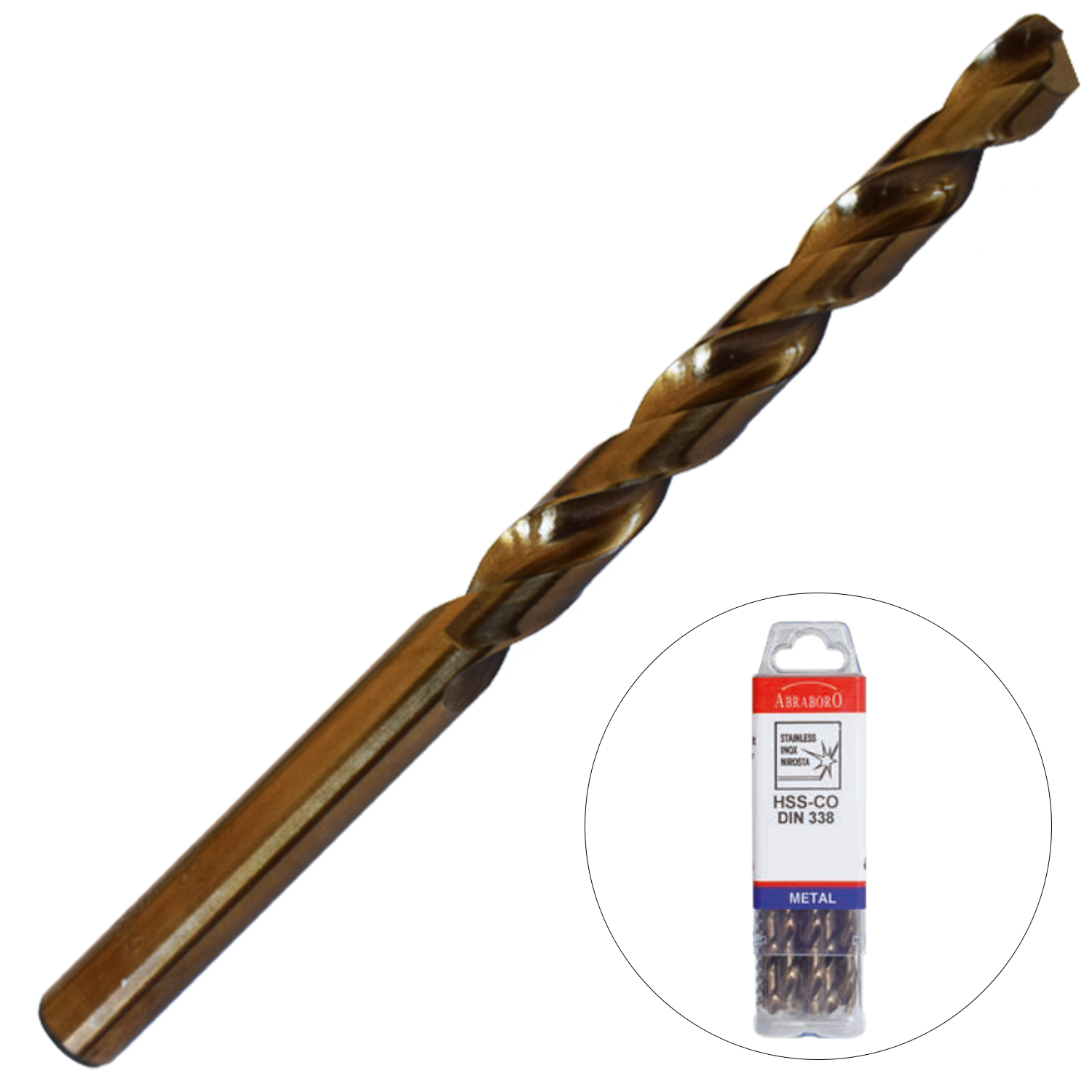 Abraboro 20 x 205 / 140 mm HSS-Co fémcsigafúró X-Pack termék fő termékképe