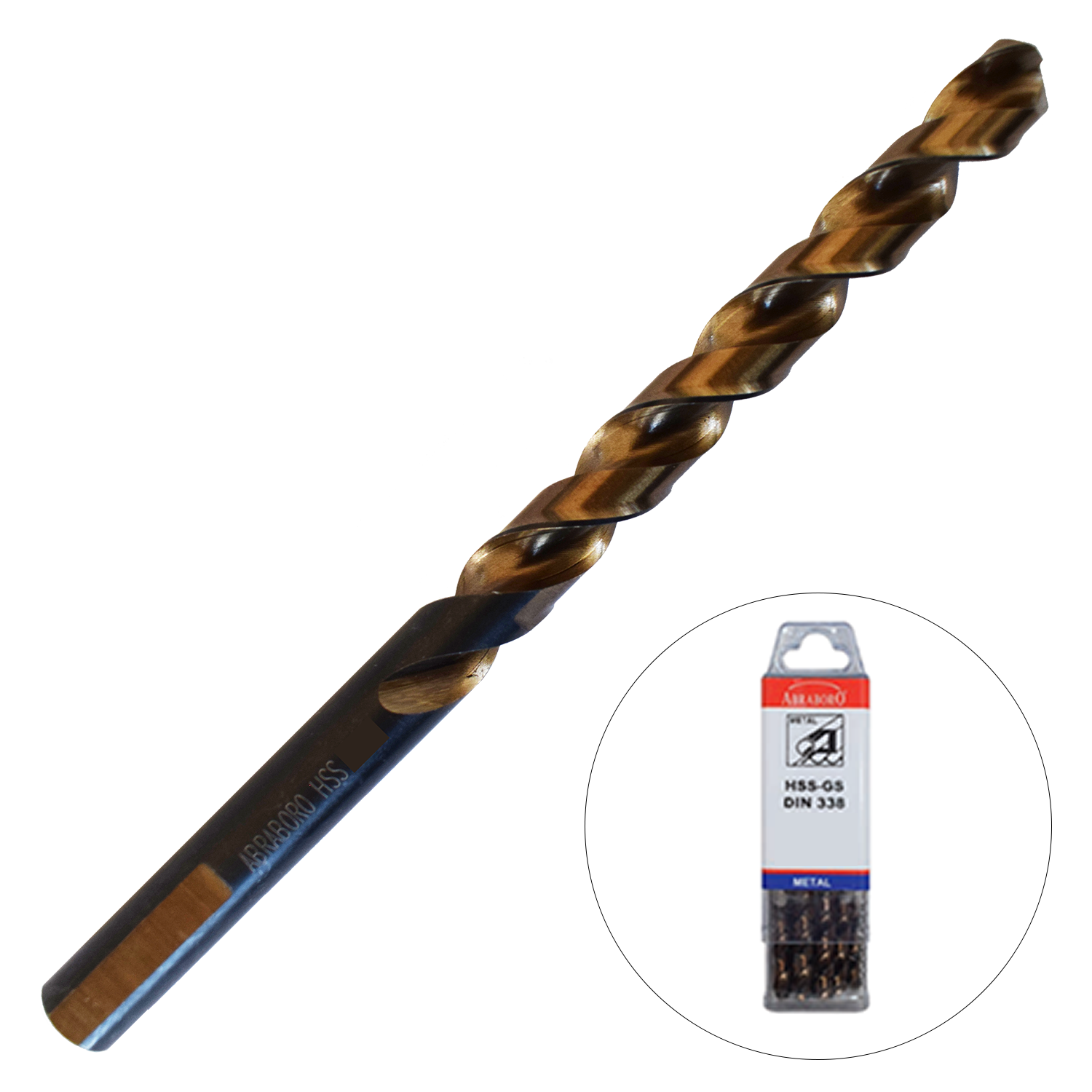 Abraboro 3 x 61 / 33 mm MULTISPEED HSS-GS fémfúró X-Pack, 10 db/csomag termék fő termékképe