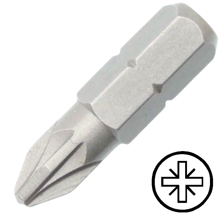 KENNEDY No.2 Pozidriv csavarhúzó bit 1/4" hatszög illesztéssel, 50 mm termék fő termékképe