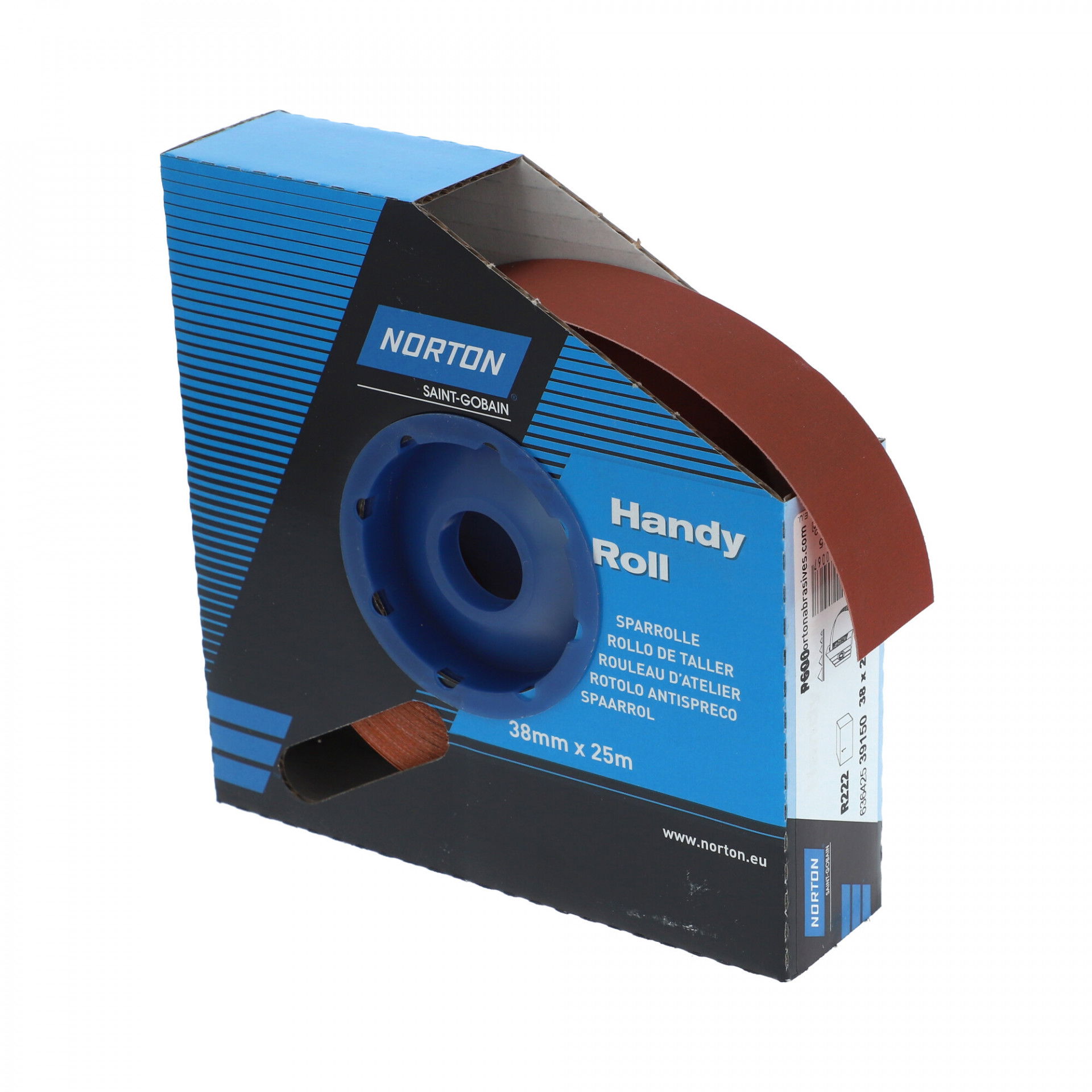 Norton R222 csiszolóvászon műhelytekercs 38mmx25m P600 termék fő termékképe
