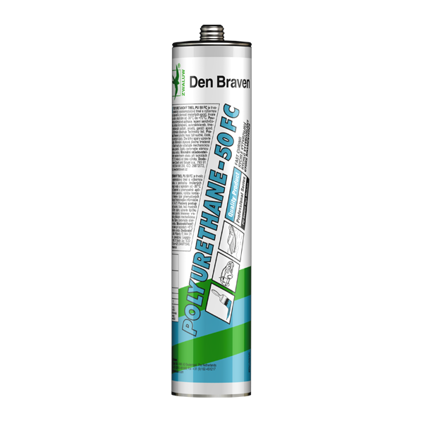 Den Braven PU 50 FC poliuretán tömítő, barna, 300 ml termék fő termékképe