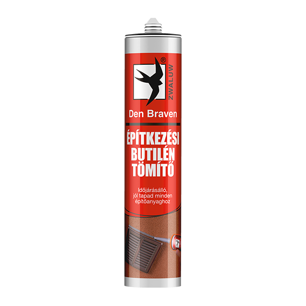 Den Braven Építkezési butilén tömítő, fekete, 280 ml termék fő termékképe