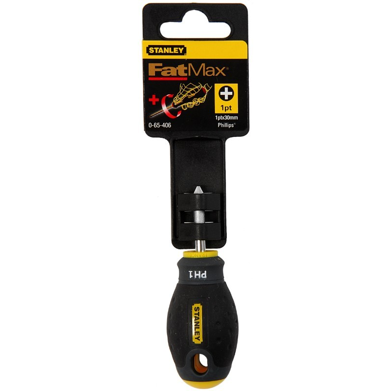 Stanley 0-65-406 FATMAX® phillips marokcsavarhúzó, PH1 x 30 mm (bliszteres) termék fő termékképe