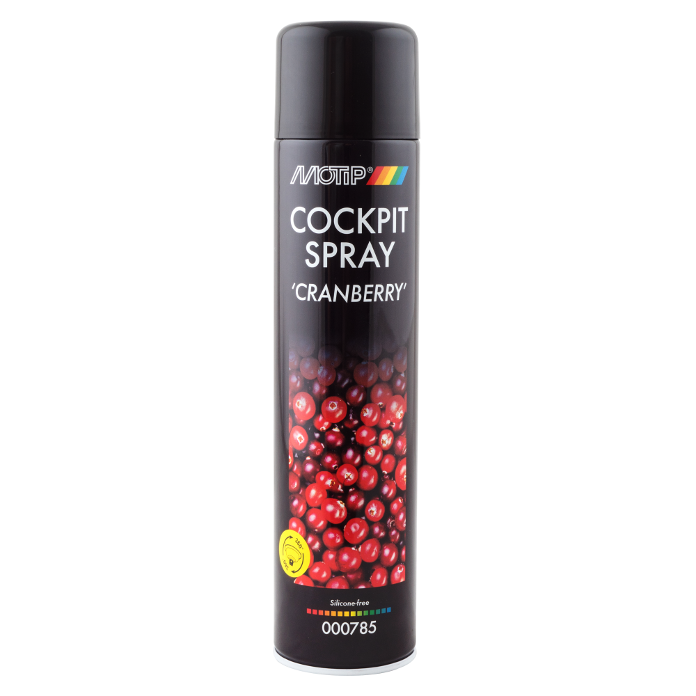 Motip Műszerfalápoló spray, vörösáfonya illatú, 600 ml termék fő termékképe