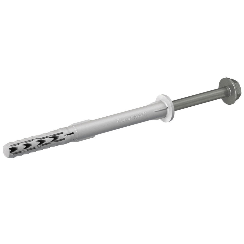 Fischer SXR 10 x 100 FUS A4 rögzítődübel hatlapfejű, peremes biztonsági csavarral, alátéttel kombinált, 50 db/csomag termék fő termékképe