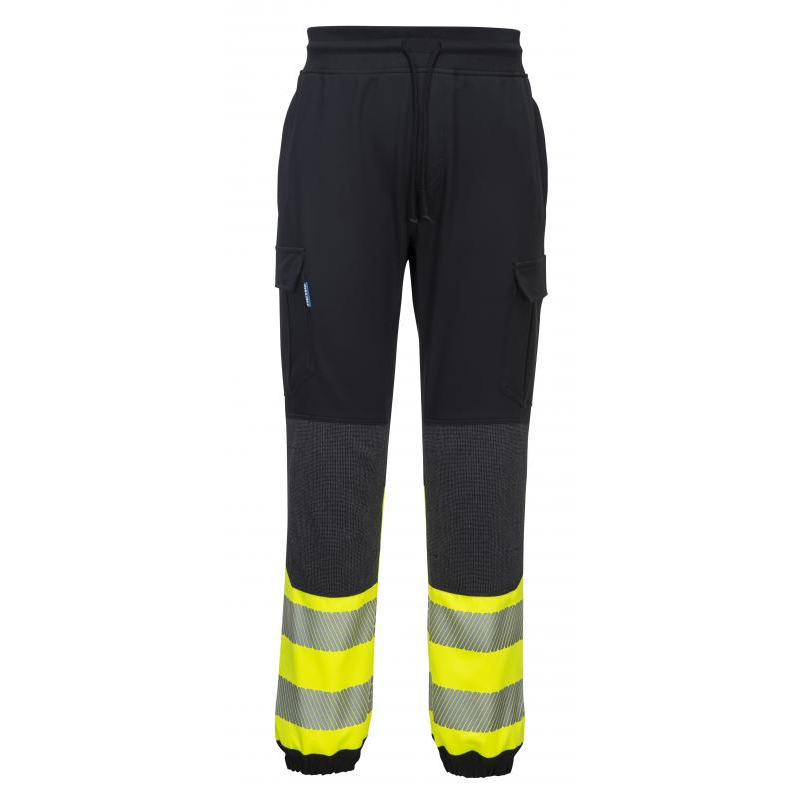 Portwest KX341 - PW3 Hi-Vis Flexi Jogger, fekete/sárga termék fő termékképe