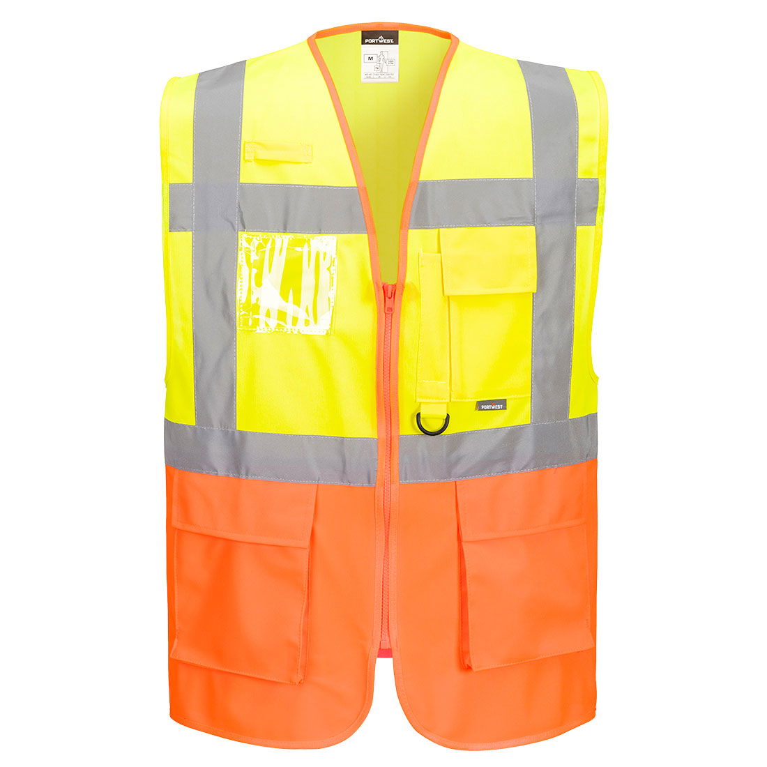 Portwest S376 - Prága Executive mellény, sárga/narancs termék fő termékképe